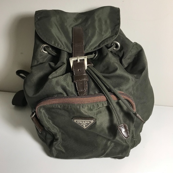 prada mini vela backpack